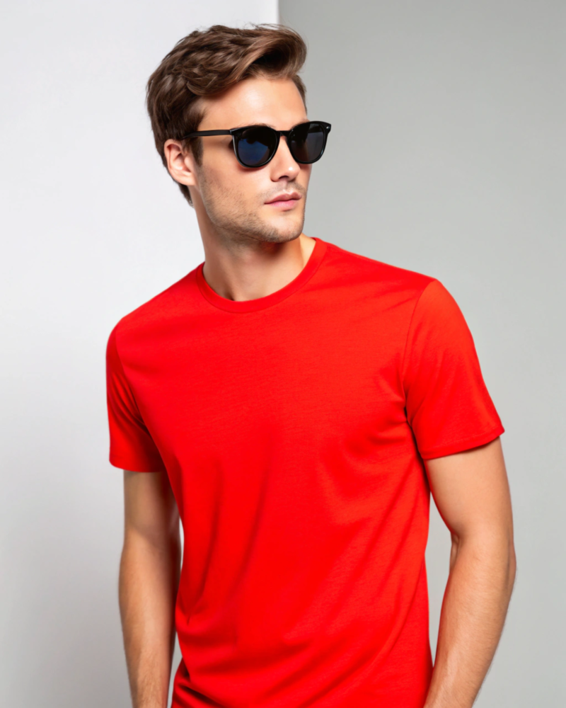 cherry-red-regular-fit-t-shirt