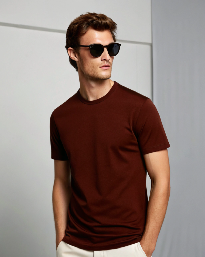 brown-regular-fit-t-shirt