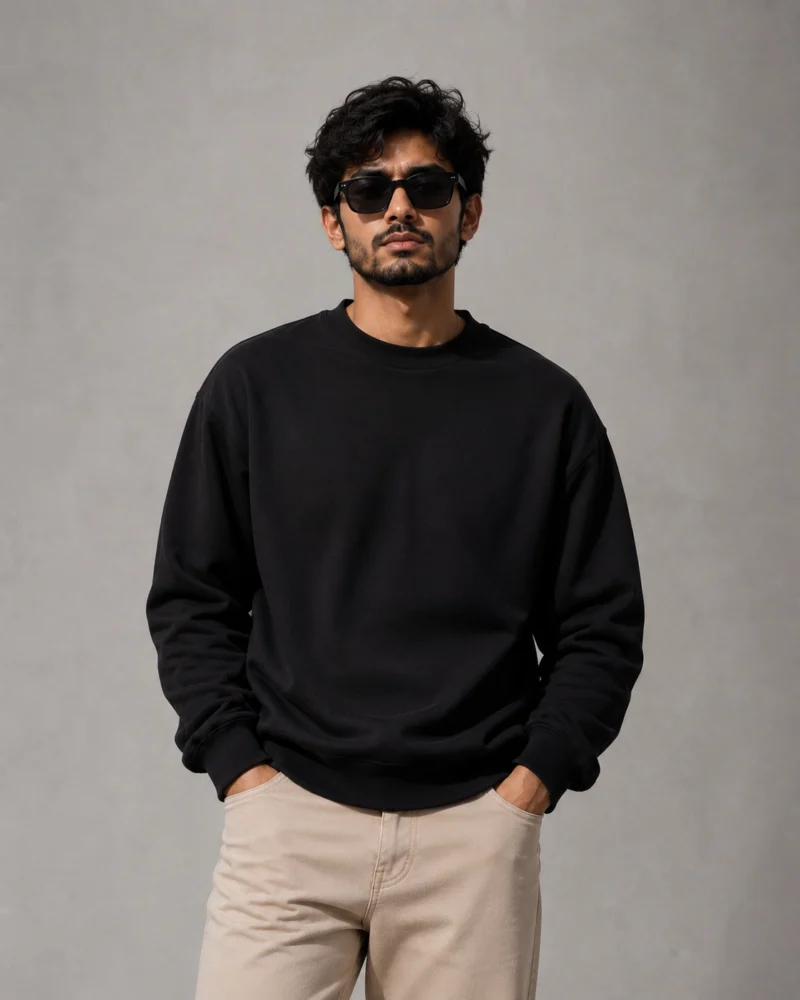 black-sweatshirt