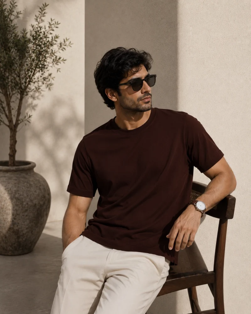 brown-regular-fit-t-shirt