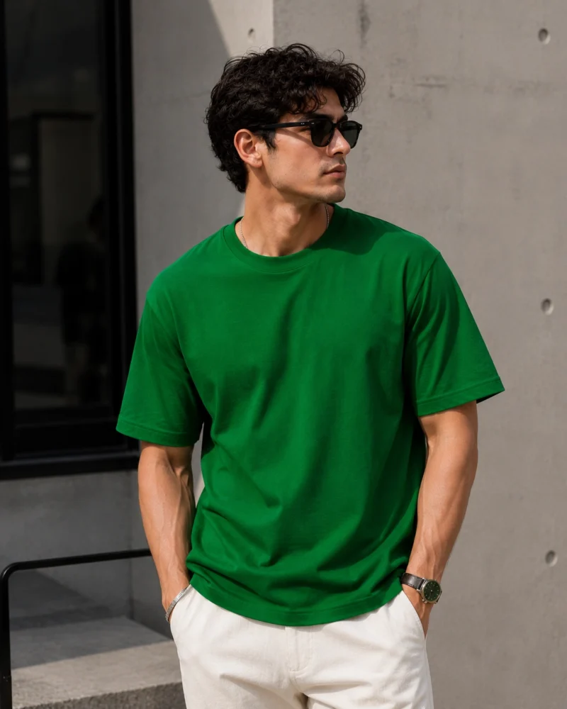 green-regular-fit-t-shirt