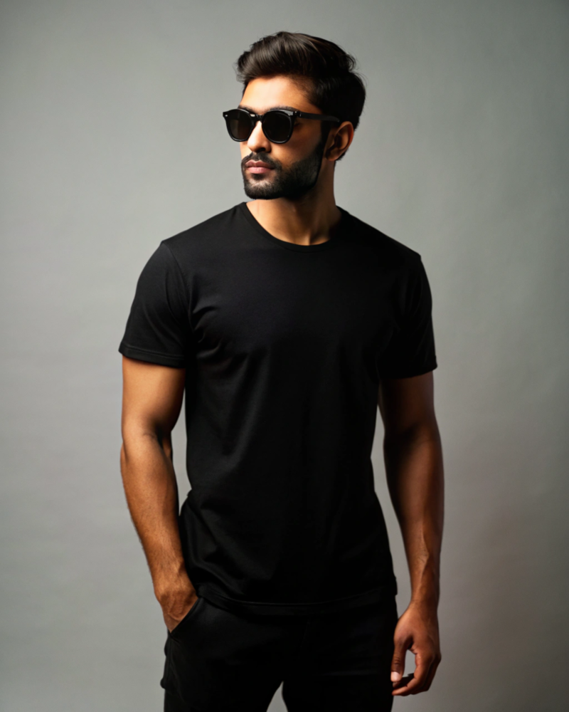 solid-roudn-neck-regular-fit-t-shirt