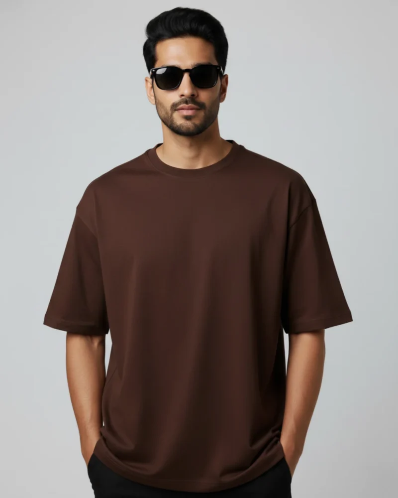 terrycot-brown-oversized-t-shirt