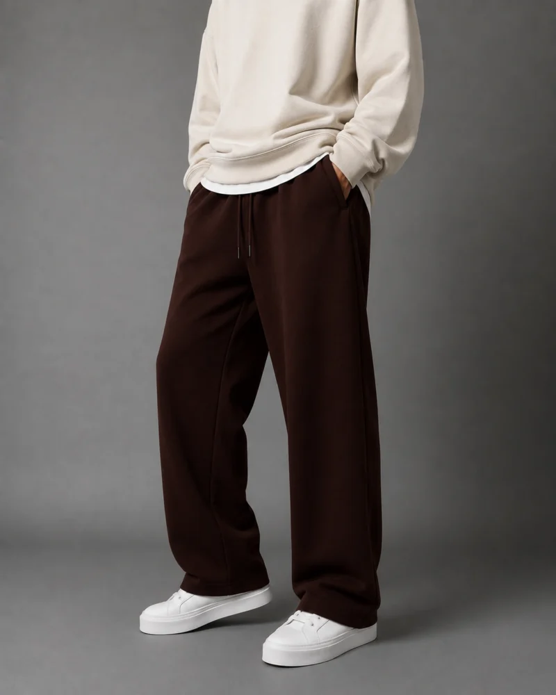 brown-sweatpants