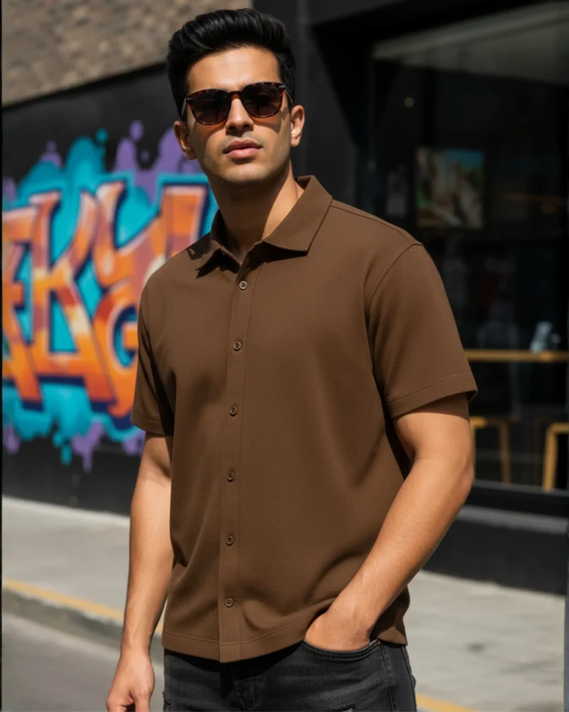 boxy-fit-brown-shirt