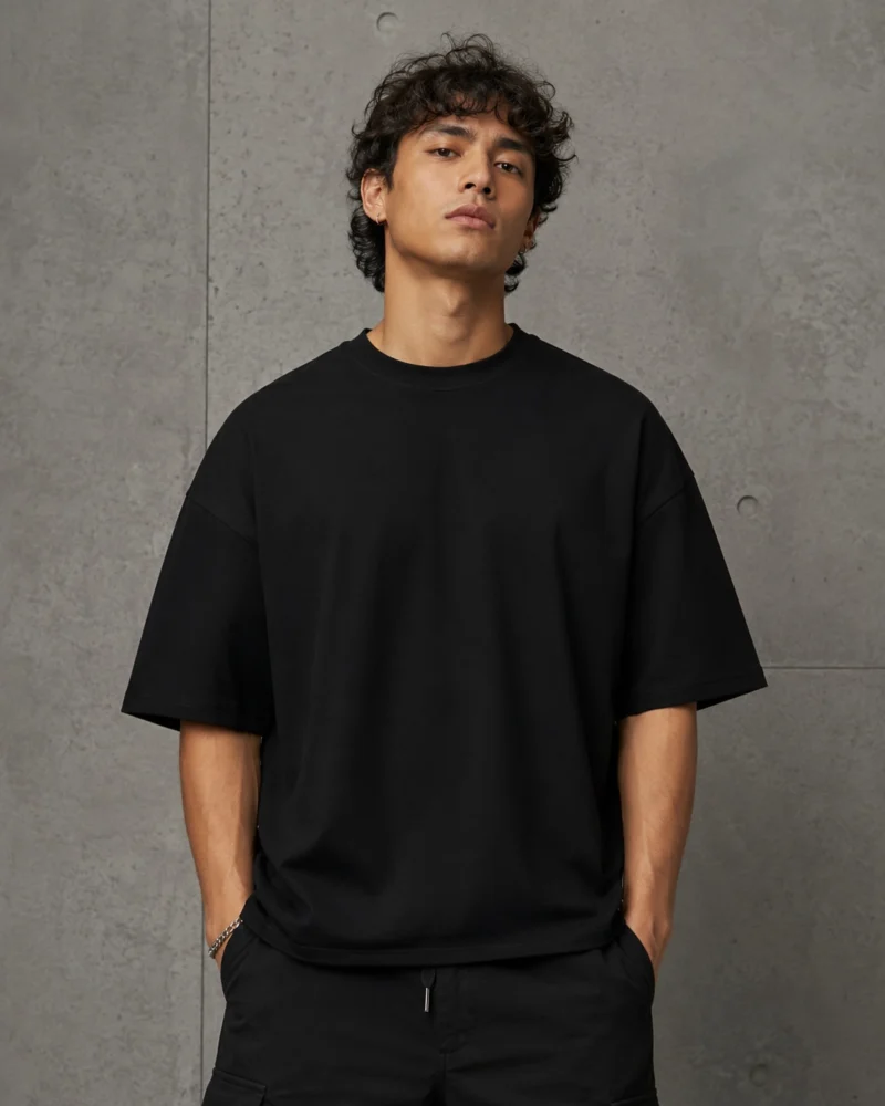 essentials-navy-blue-oversized-tee