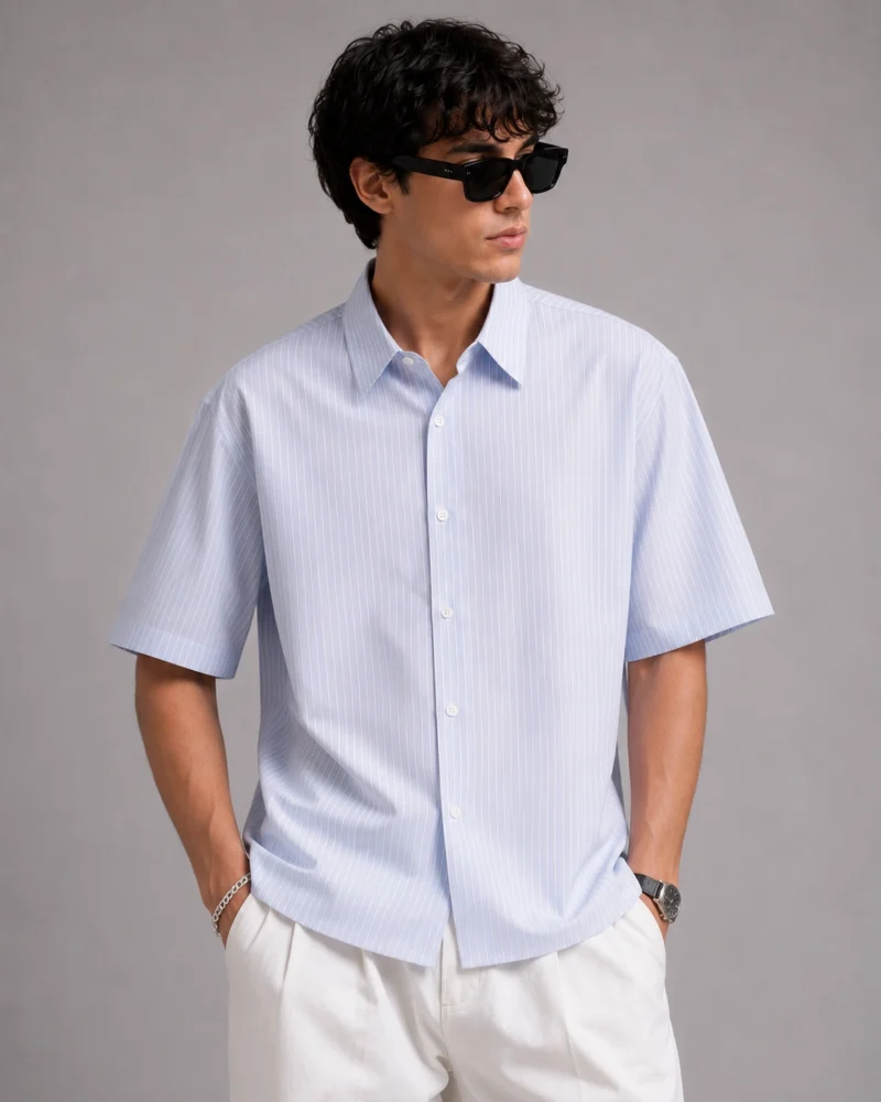 azure-stripe-boxy-shirt
