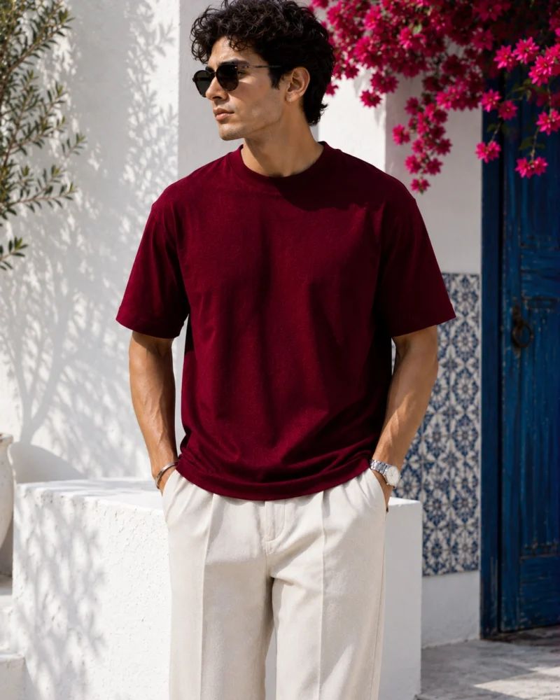 solid-maroon