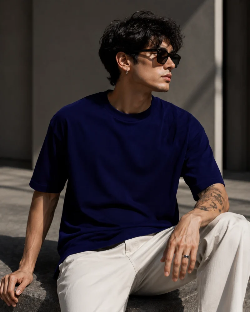 solid-navy-blue