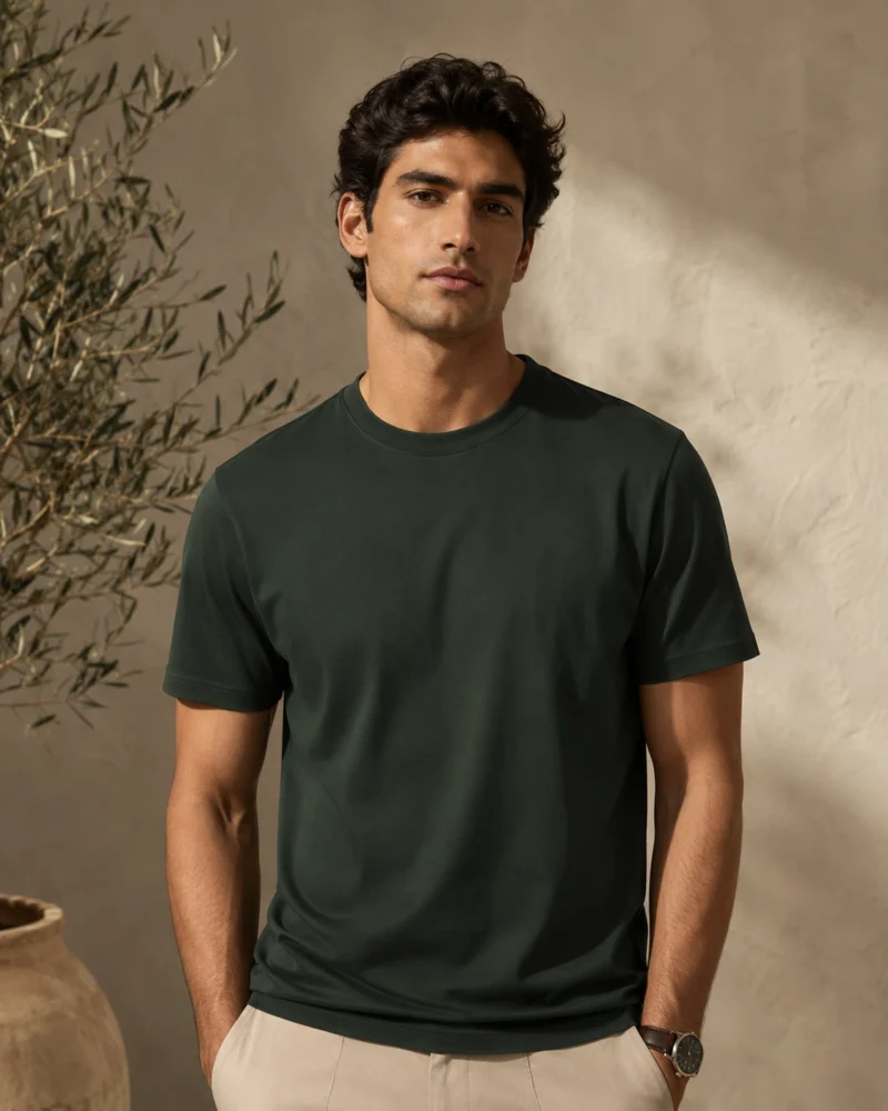solid-olive-green