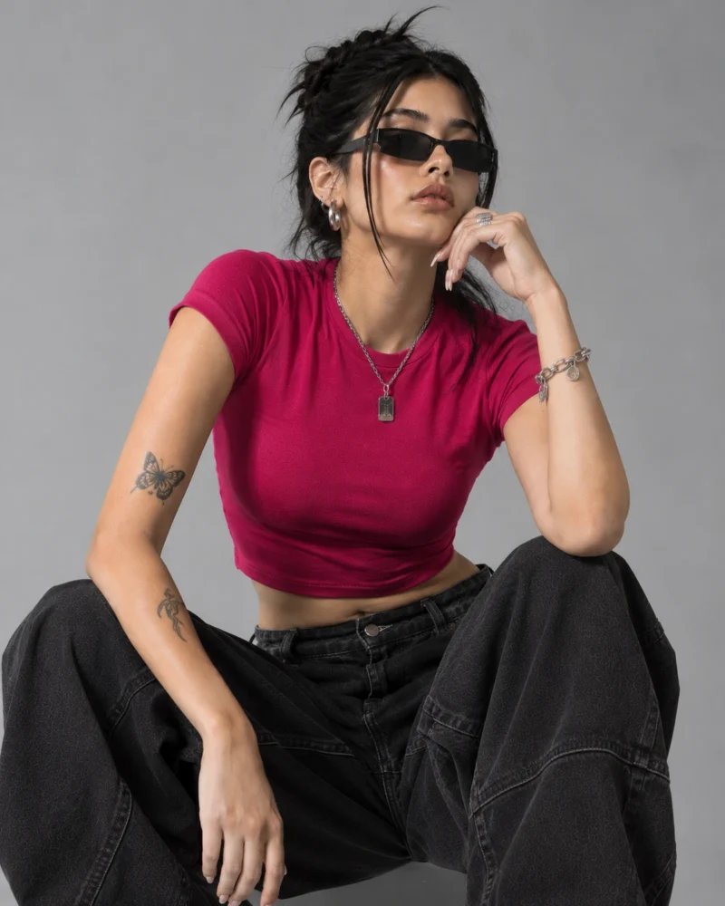 raspberry-pink-baby-tee