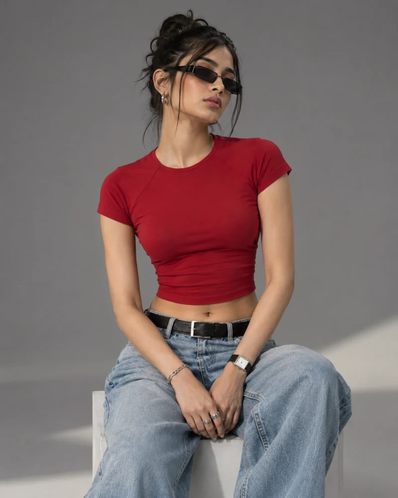 red-baby-tee